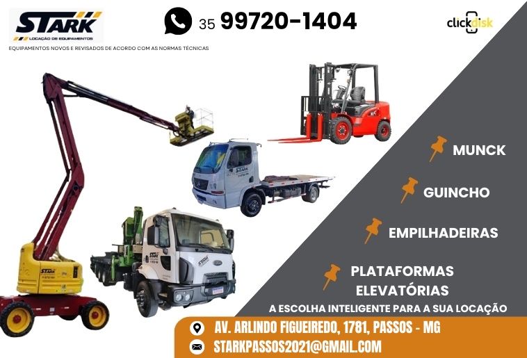 Banner .STARK LOCAÇÕES DE EQUIPAMENTOS